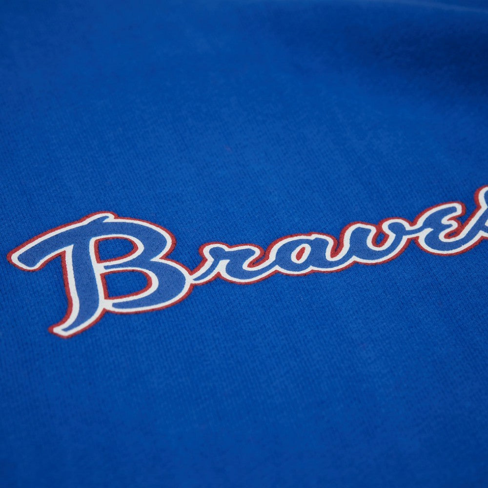 Atlanta Braves Mitchell & Ness Women's Cooperstown Collection Crewneck Sweatshirt Near Me