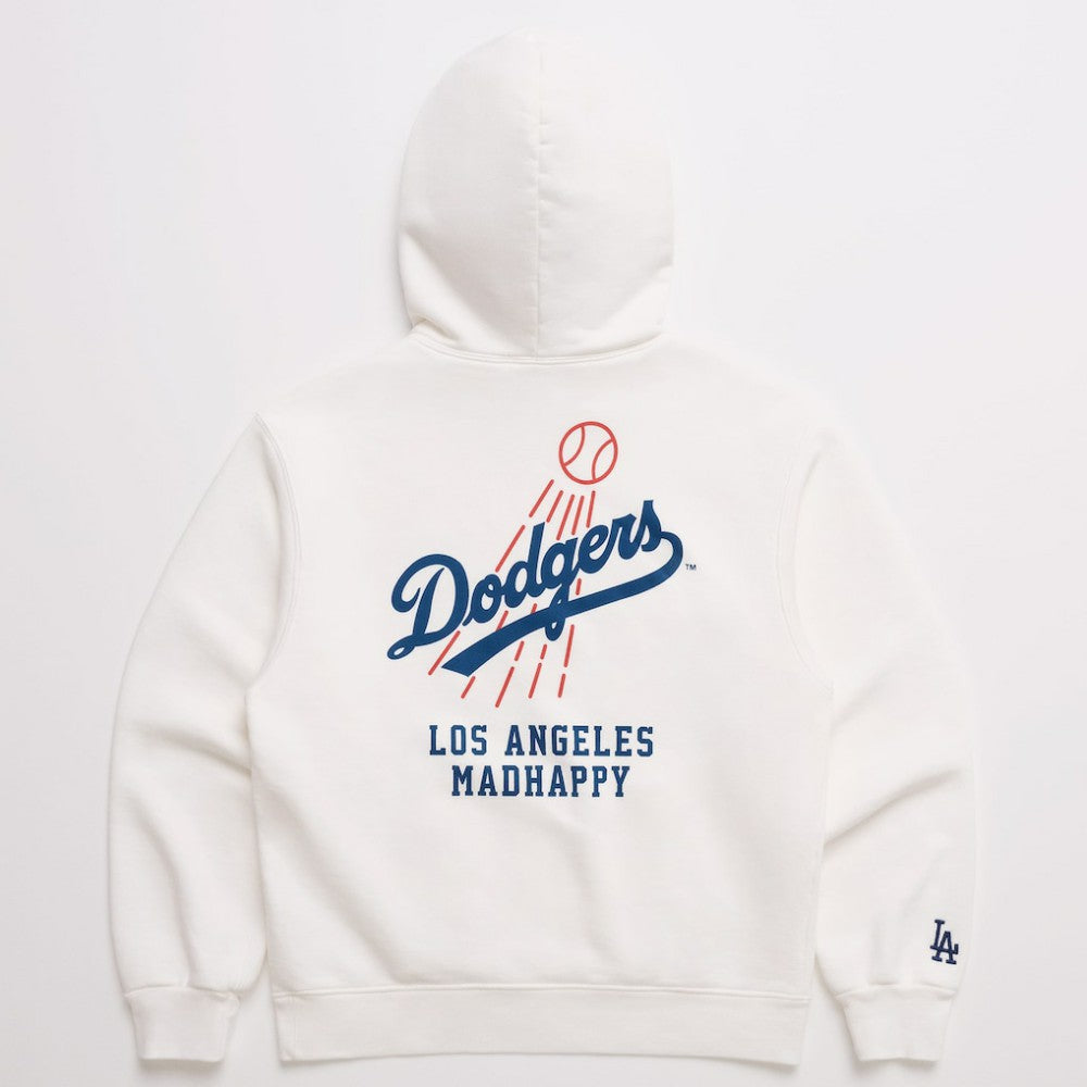 Los Angeles Dodgers Madhappy x MLB Unisex Heavyweight Fleece Hoodie On Sale