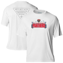 Florida Panthers - Columbia Terminal Tackle Back-To-Back Stanley Cup Champions Omni-Shade T-Shirt White