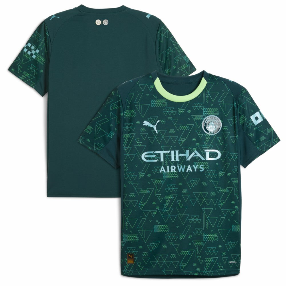 Puma Manchester City x EA SPORTS FC 2025/26 Fourth Jerseys - Green