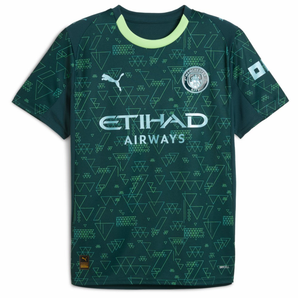 Puma Manchester City x EA SPORTS FC 2025/26 Fourth Jerseys - Green