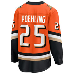 Ryan Poehling Anaheim Ducks - Fanatics Home Breakaway Jersey Orange