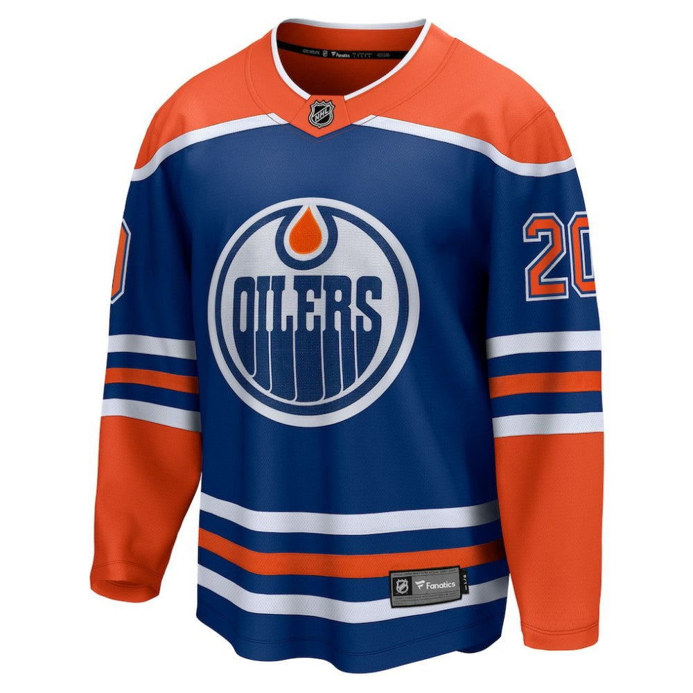Curtis Lazar Edmonton Oilers - Fanatics Home Breakaway Jersey Royal