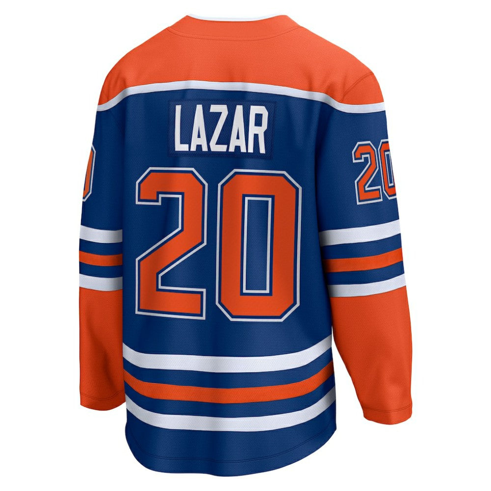 Curtis Lazar Edmonton Oilers - Fanatics Home Breakaway Jersey Royal