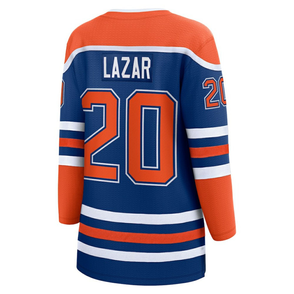 Curtis Lazar Edmonton Oilers - Fanatics Women's Home Breakaway Jersey Royal