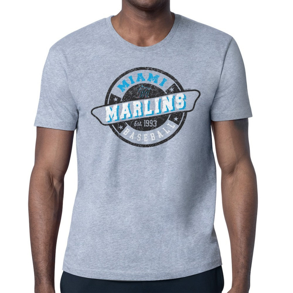 Miami Marlins Starter Route 66 Team Logo T-Shirt Sale