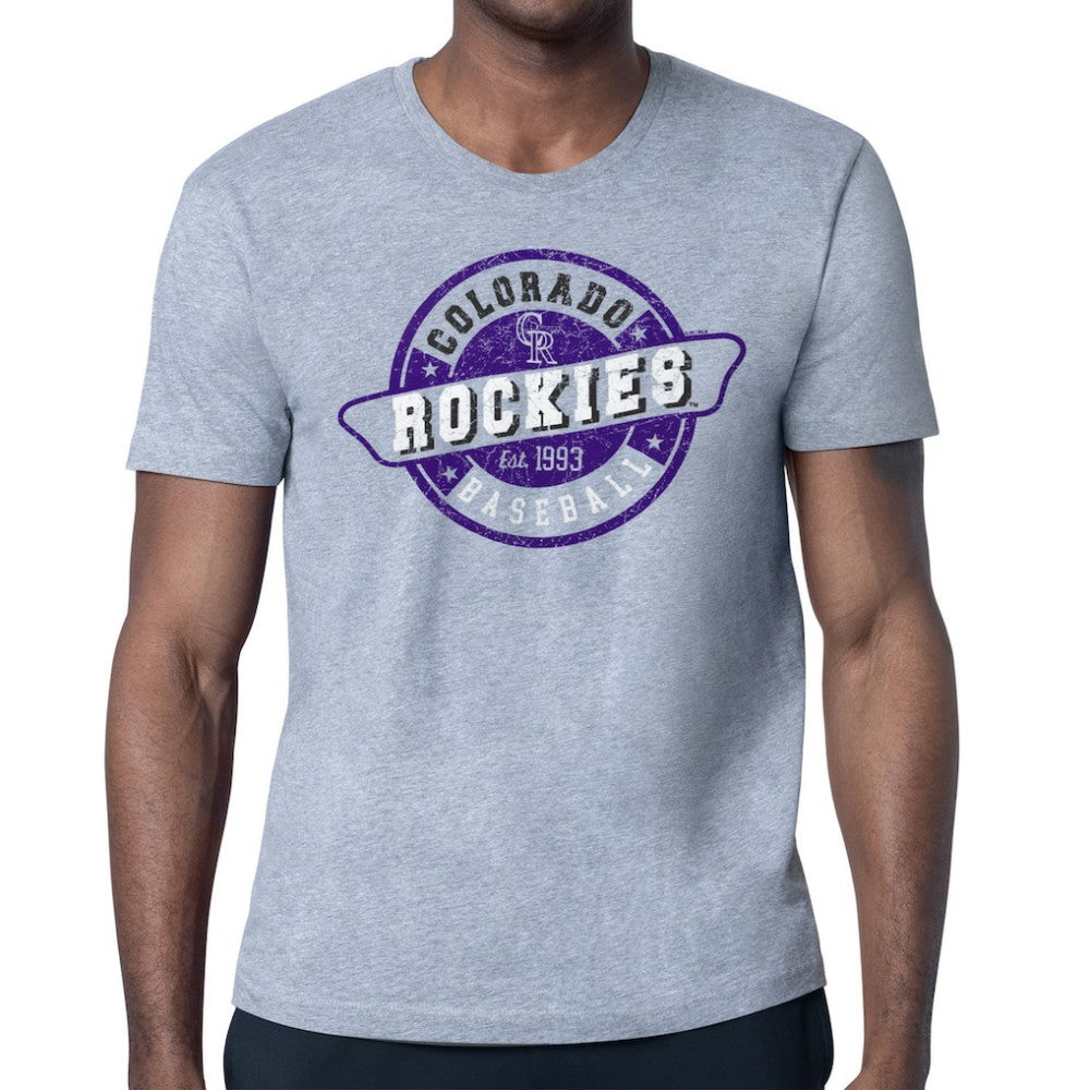 Colorado Rockies Starter Route 66 Team Logo T-Shirt On Sale