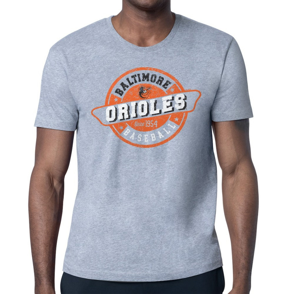 Baltimore Orioles Starter Route 66 Team Logo T-Shirt Lifestyle