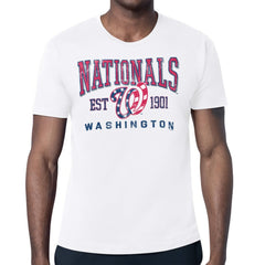 Washington Nationals Starter Distressed Logo T-Shirt Clearance