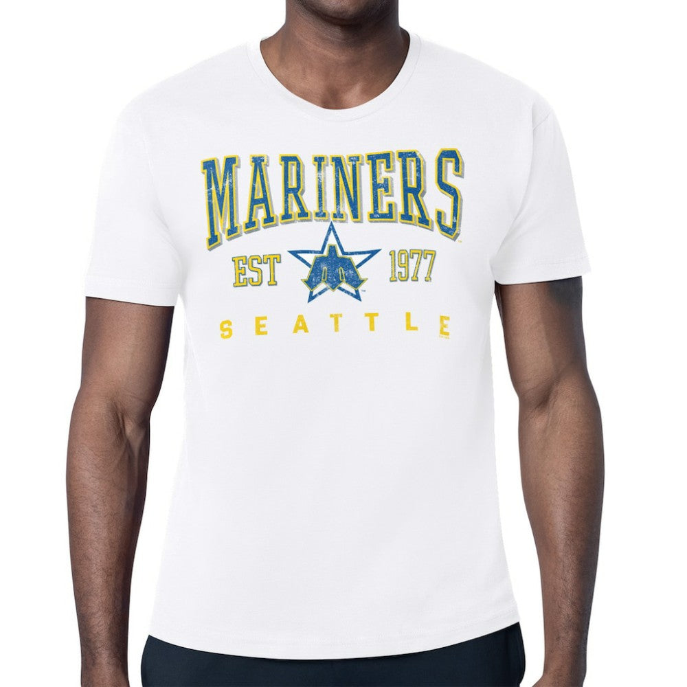 Seattle Mariners Starter Distressed Logo T-Shirt Online