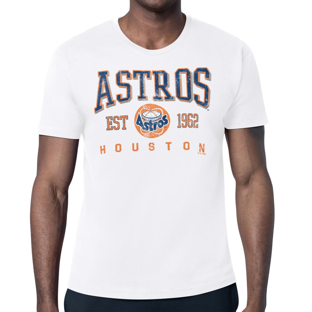 Houston Astros Starter Distressed Logo T-Shirt Near Me