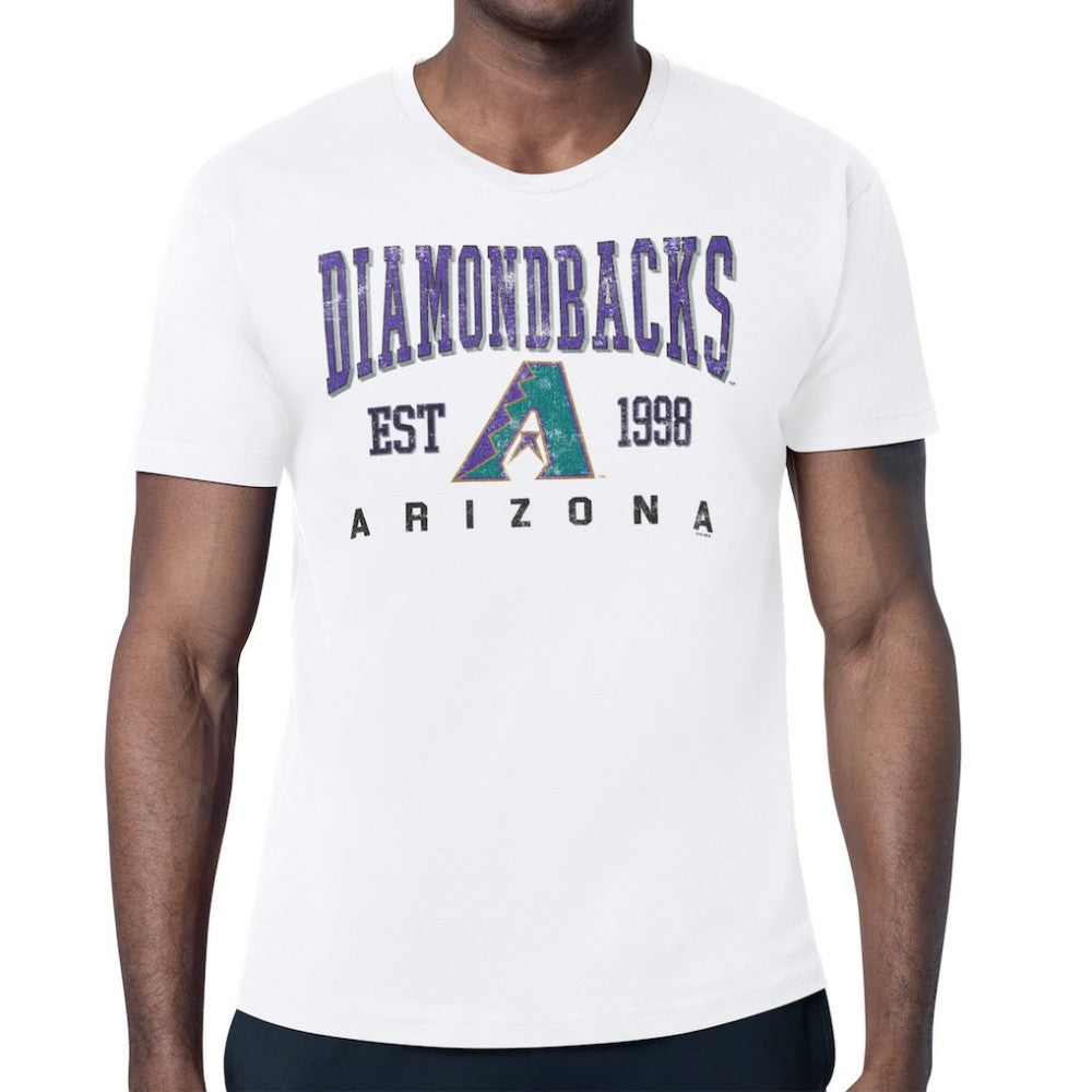 Arizona Diamondbacks Starter Distressed Logo T-Shirt Lifestyle