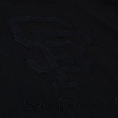 San Francisco Giants Mitchell & Ness Women's Cooperstown Collection Phantom Cropped T-Shirt Clearance