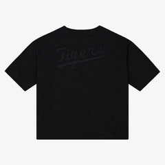 Detroit Tigers Mitchell & Ness Women's Cooperstown Collection Phantom Cropped T-Shirt Lifestyle