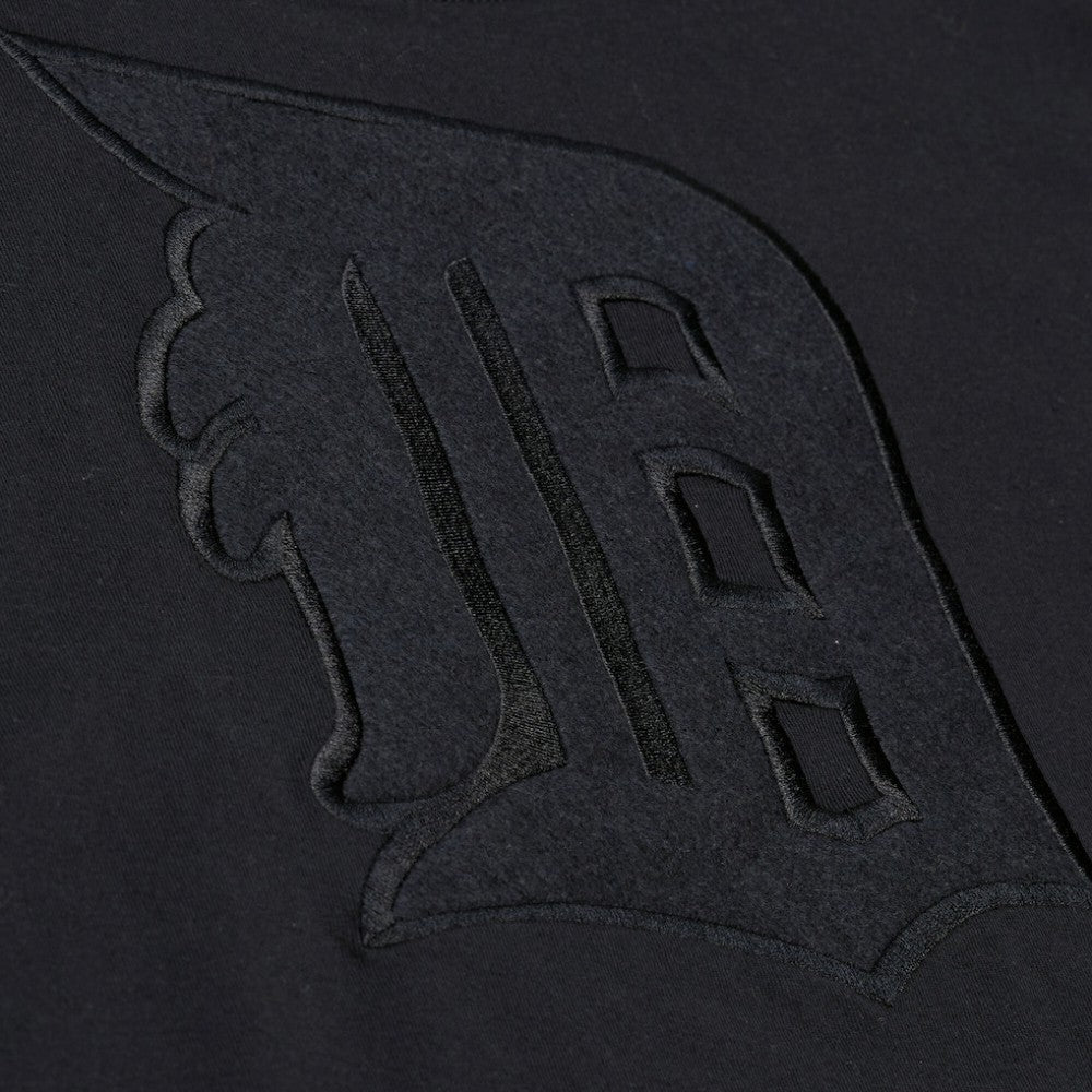 Detroit Tigers Mitchell & Ness Women's Cooperstown Collection Phantom Cropped T-Shirt Lifestyle