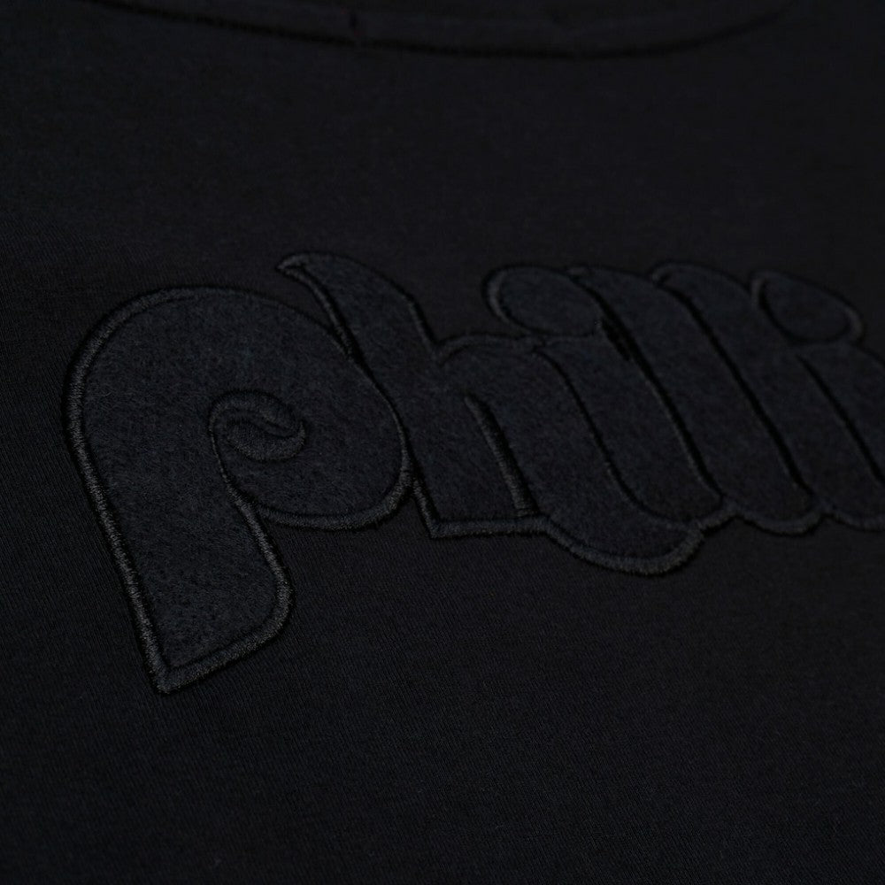 Philadelphia Phillies Mitchell & Ness Women's Cooperstown Collection Phantom Cropped T-Shirt Clearance