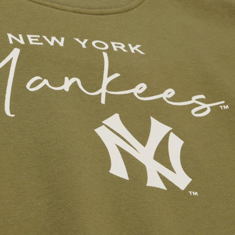 New York Yankees Mitchell & Ness Women's Cooperstown Collection Fleece Sweatshirt On Sale