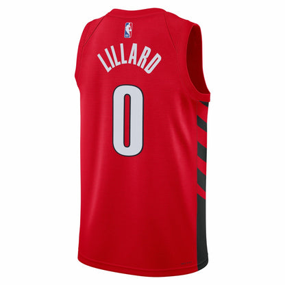 Damian Lillard Portland Trail Blazers Jordan Brand Unisex Swingman Jersey - Red - Statement Edition on sale | NBA Jerseys