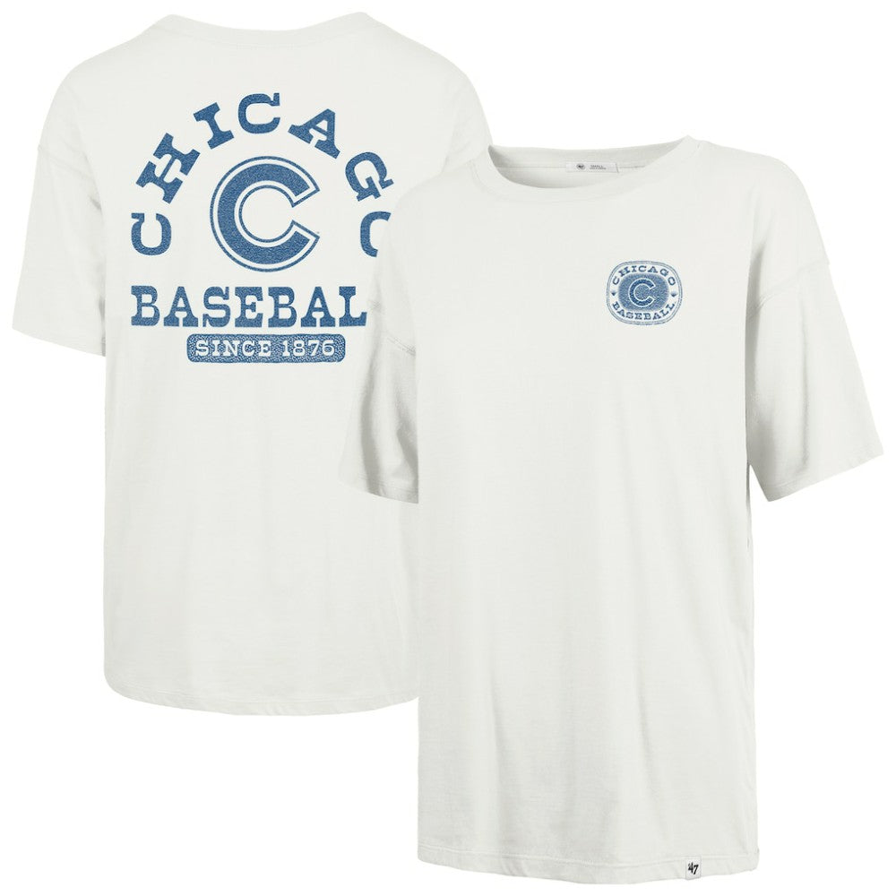 Chicago Cubs '47 Women's Back Canyon Sadie T-Shirt Clearance
