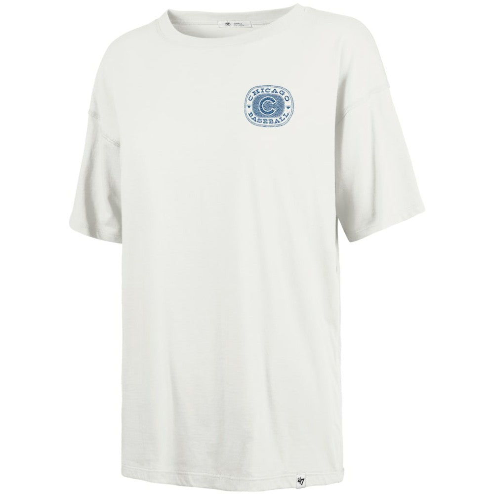 Chicago Cubs '47 Women's Back Canyon Sadie T-Shirt Clearance