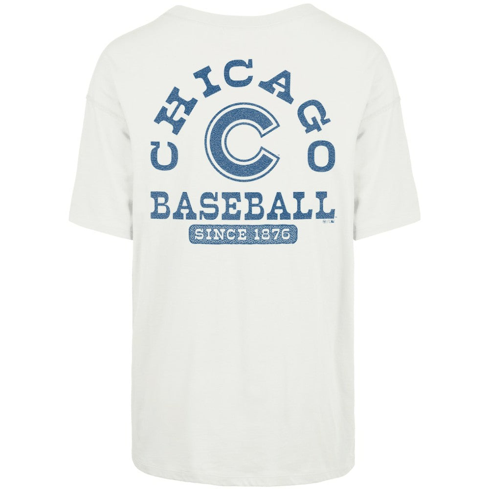 Chicago Cubs '47 Women's Back Canyon Sadie T-Shirt Clearance