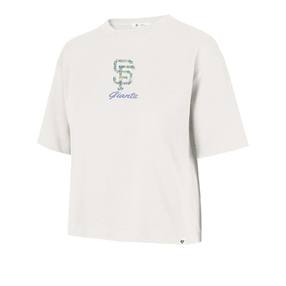 San Francisco Giants '47 Women's Full Bloom Cropped T-Shirt Sale
