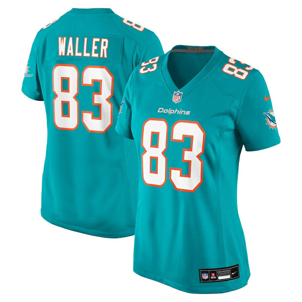 Darren Waller Miami Dolphins Women's Team Game Jersey Aqua - Nike