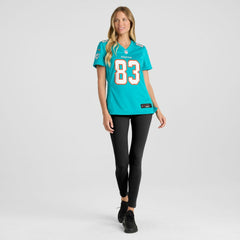 Darren Waller Miami Dolphins Women's Team Game Jersey Aqua - Nike