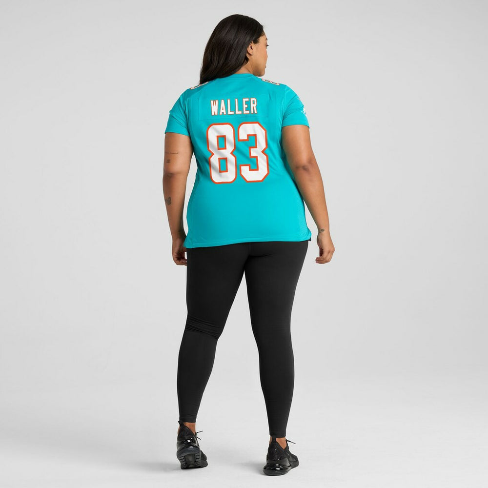 Darren Waller Miami Dolphins Women's Team Game Jersey Aqua - Nike
