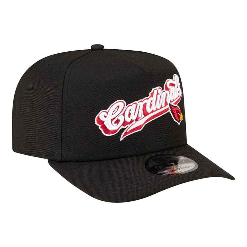 Arizona Cardinals New Era Born x Raised A-Frame 9FIFTY Snapback Hat Black - NFL