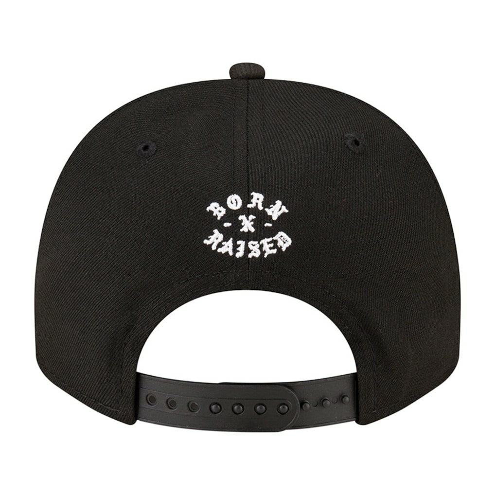 Kansas City Chiefs New Era Born x Raised A-Frame 9FIFTY Snapback Hat Black - NFL