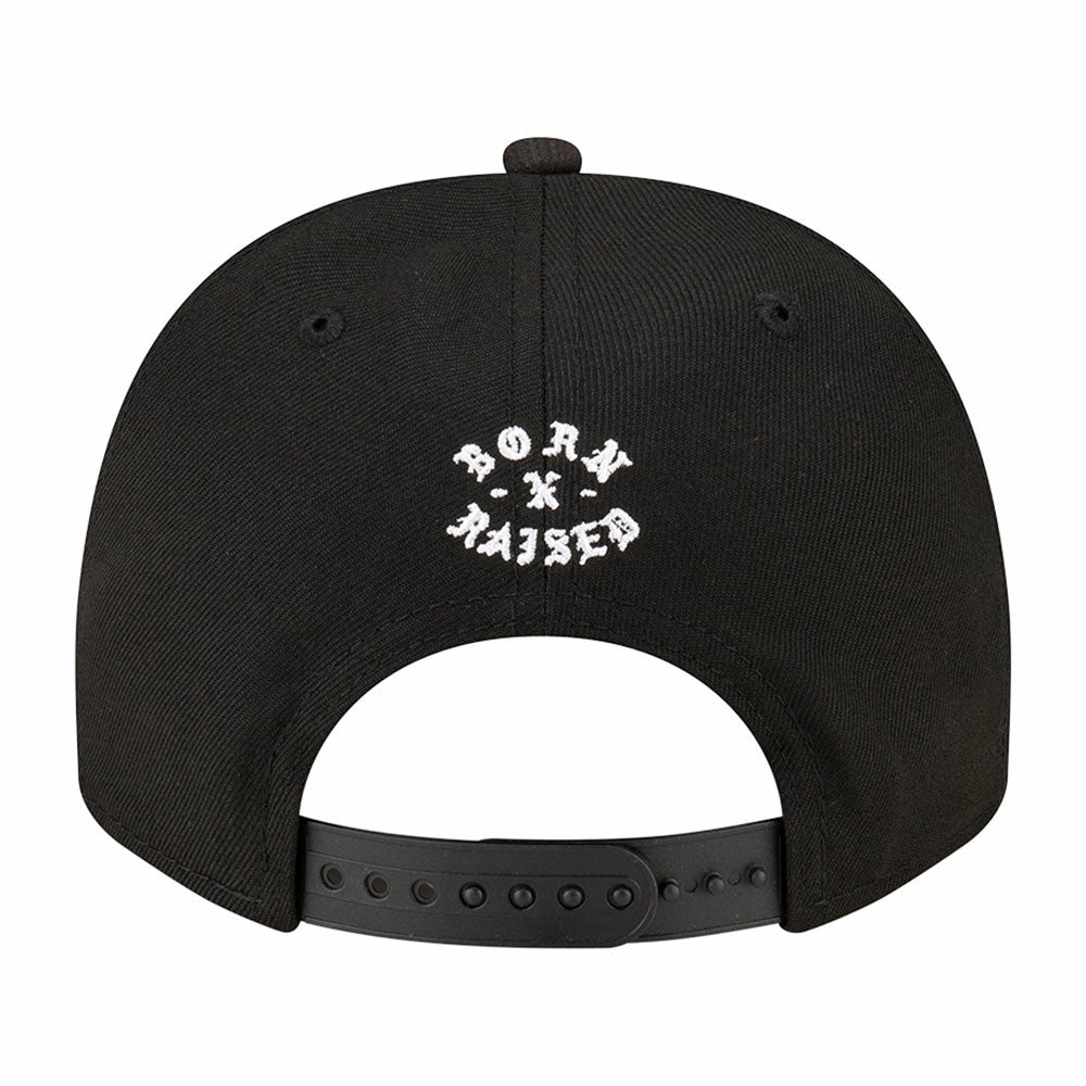 New York Jets New Era Born x Raised A-Frame 9FIFTY Snapback Hat Black - NFL