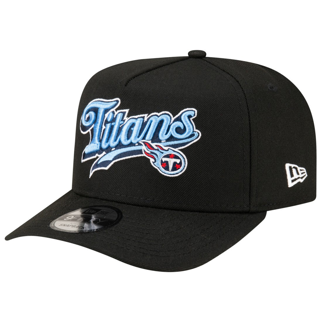 Tennessee Titans New Era Born x Raised A-Frame 9FIFTY Snapback Hat Black - NFL