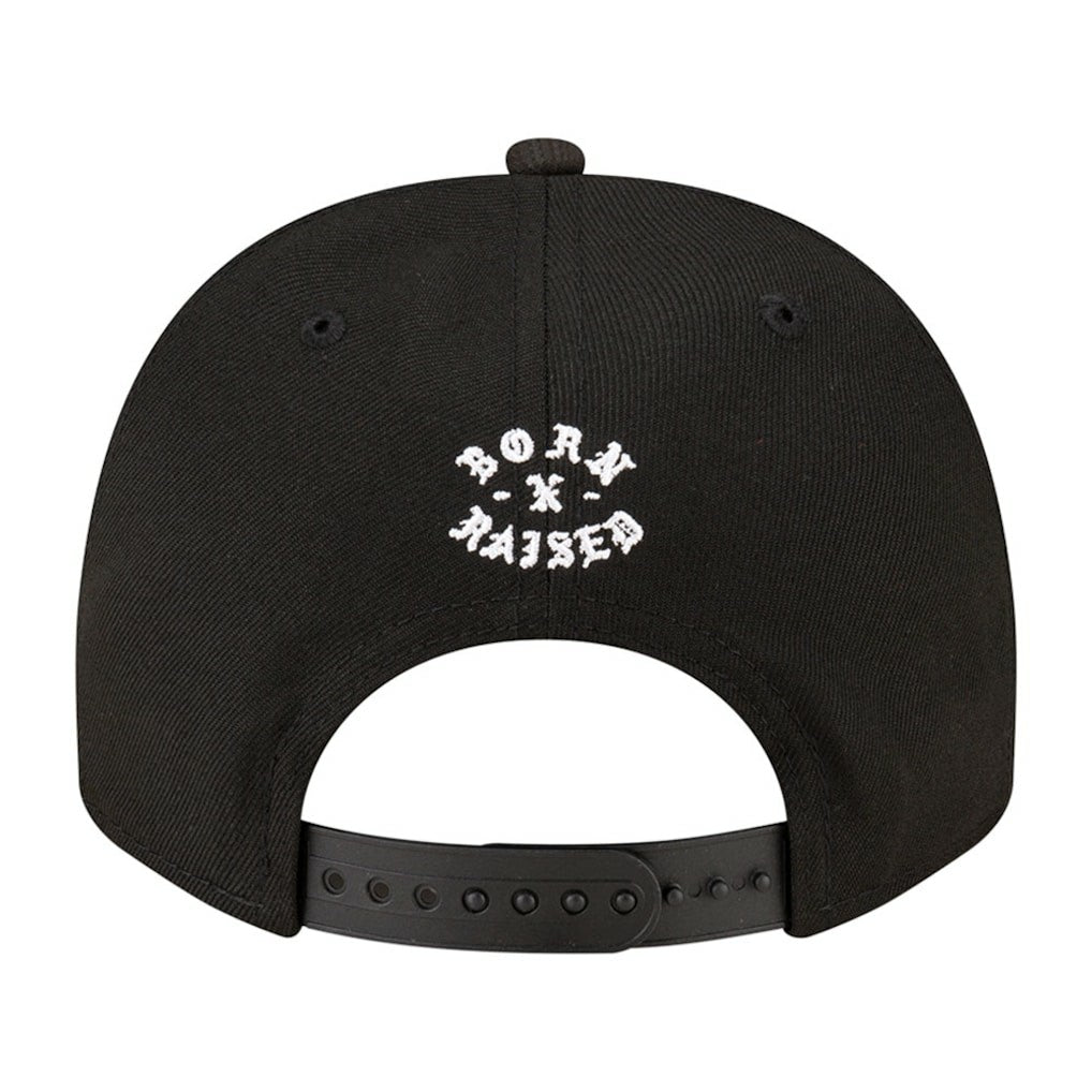 Cleveland Browns New Era Born x Raised A-Frame 9FIFTY Snapback Hat Black - NFL