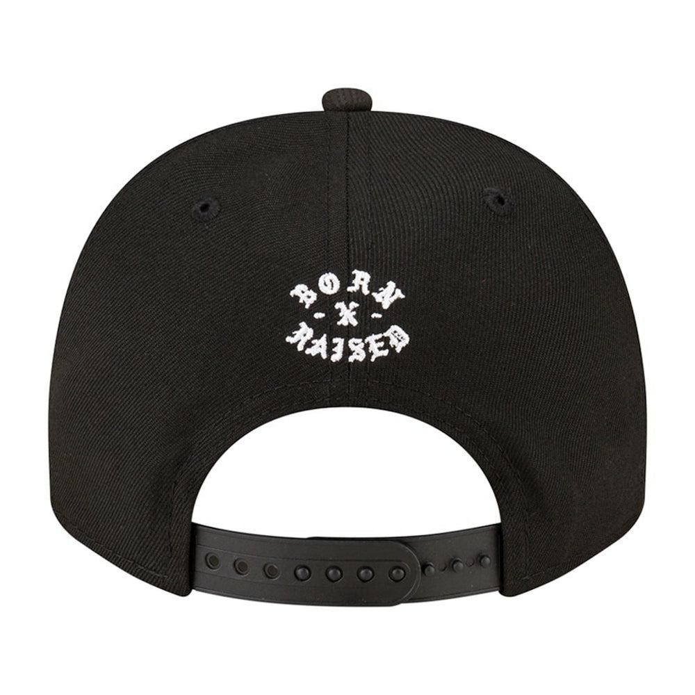 Cleveland Browns New Era Born x Raised A-Frame 9FIFTY Snapback Hat Black - NFL
