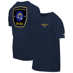Los Angeles Rams x LAFD New Era Air Ops T-Shirt Navy - NFL
