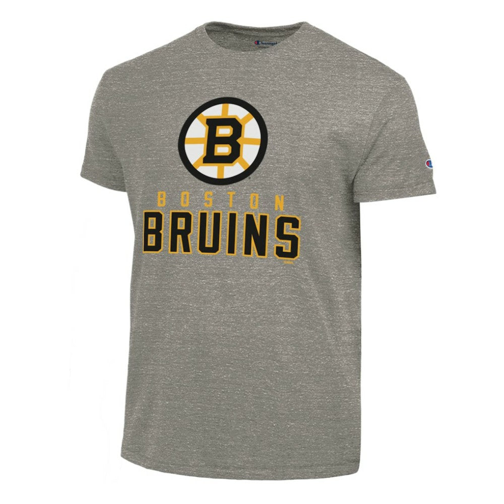 Boston Bruins Champion Tri-Blend T-Shirt Gray