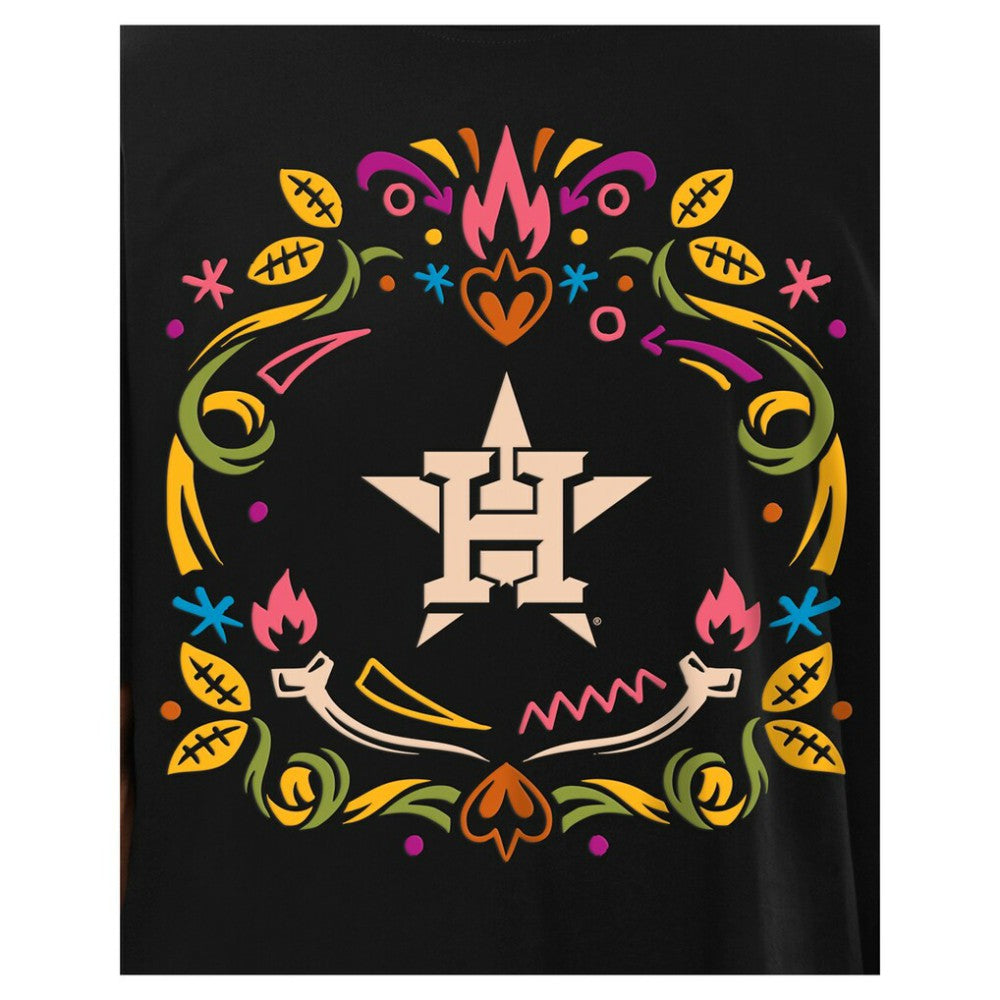 Houston Astros New Era Día de los Muertos T-Shirt On Sale