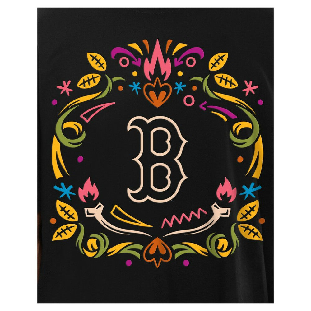 Boston Red Sox New Era Día de los Muertos T-Shirt discount