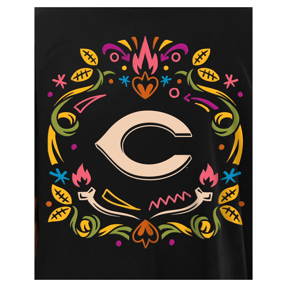 Cincinnati Reds New Era Día de los Muertos T-Shirt Lifestyle