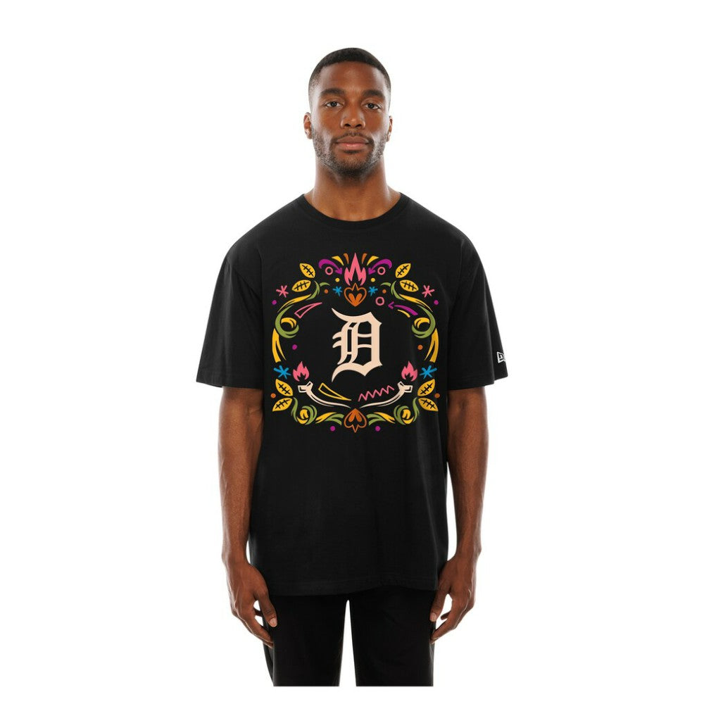 Detroit Tigers New Era Día de los Muertos T-Shirt discount