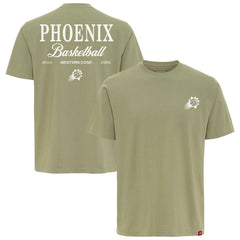 NBA - Phoenix Suns Sportiqe Unisex Athletic Club Collection Duke Relaxed Fit Premium T-Shirt - Olive