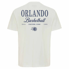 NBA - Orlando Magic Sportiqe Unisex Athletic Club Collection Duke Relaxed Fit Premium T-Shirt - Cream