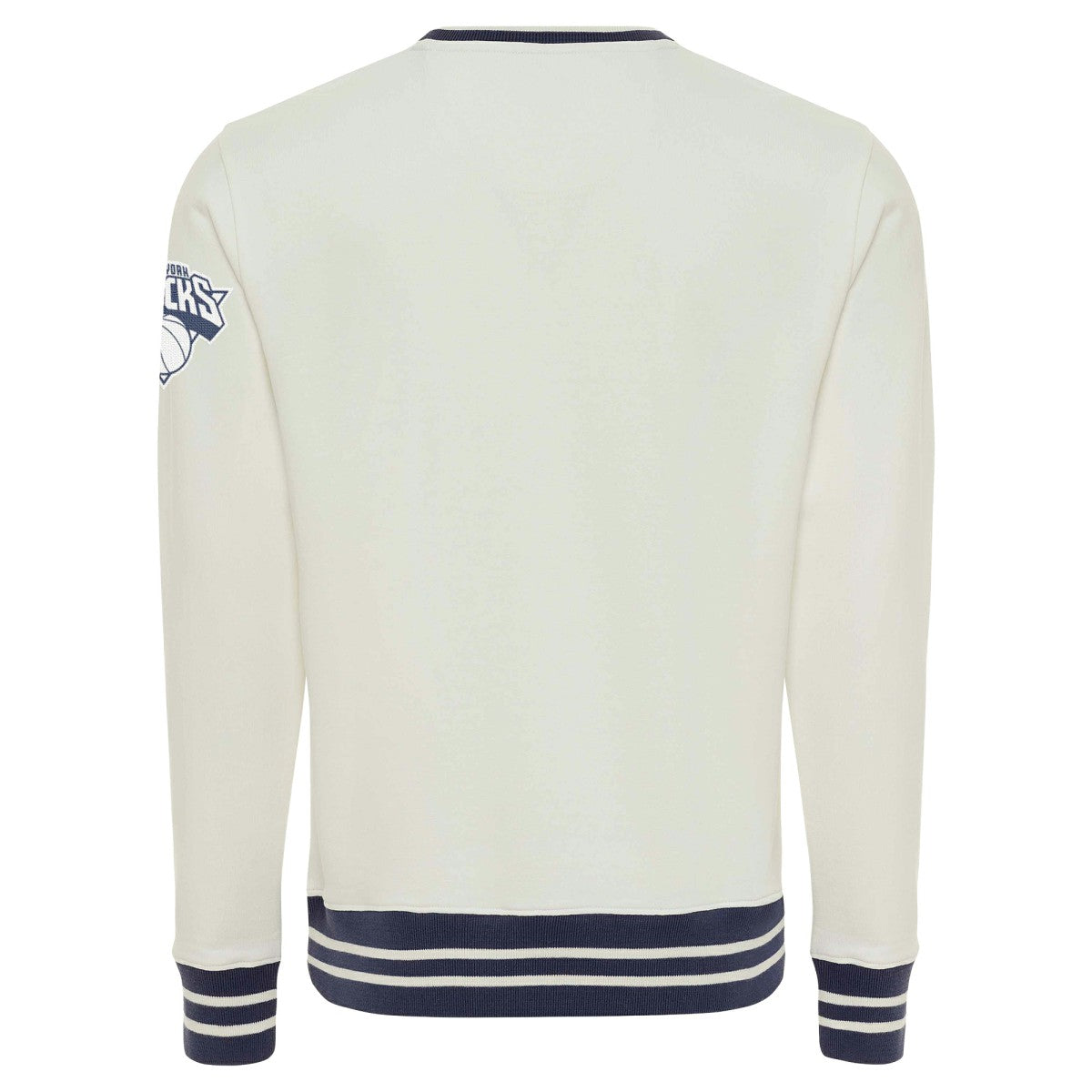 NBA - New York Knicks Sportiqe Unisex Athletic Club Collection Ellington Premium Sweatshirt - Cream