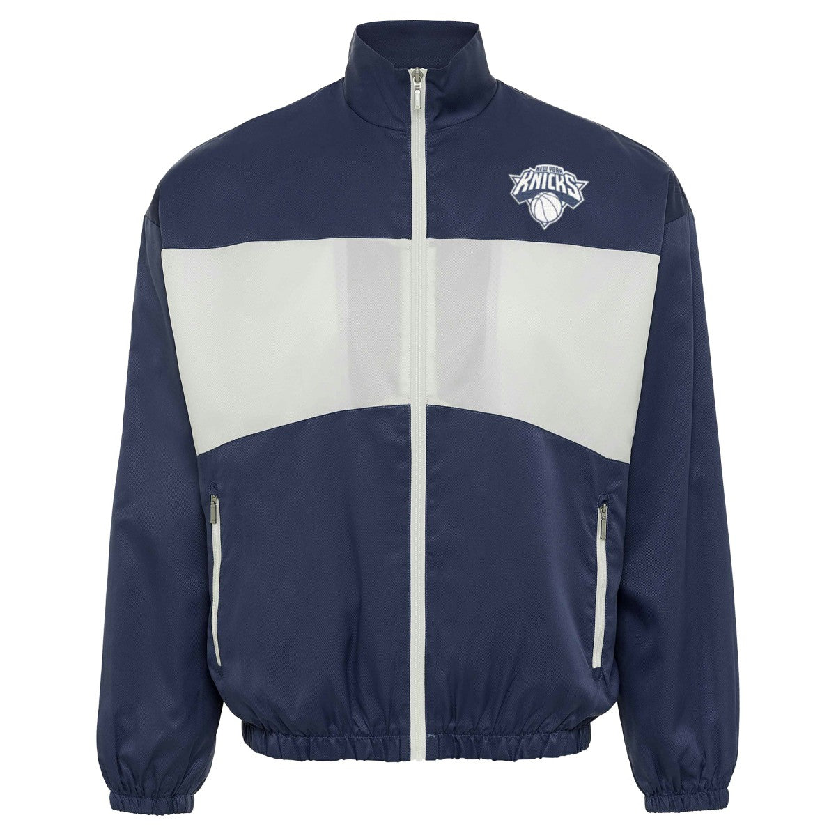 NBA - New York Knicks Sportiqe Unisex Athletic Club Collection Senna Premium Lightweight Full-Zip Jacket - Blue