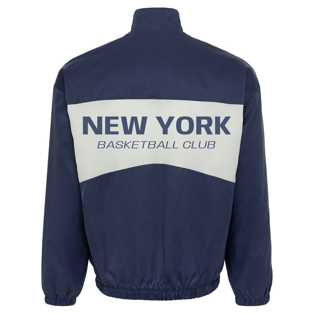 NBA - New York Knicks Sportiqe Unisex Athletic Club Collection Senna Premium Lightweight Full-Zip Jacket - Blue