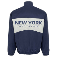 NBA - New York Knicks Sportiqe Unisex Athletic Club Collection Senna Premium Lightweight Full-Zip Jacket - Blue