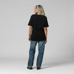 New York Jets Women's Team Dynamic Boyfriend T-Shirt Black - Mitchell & Ness