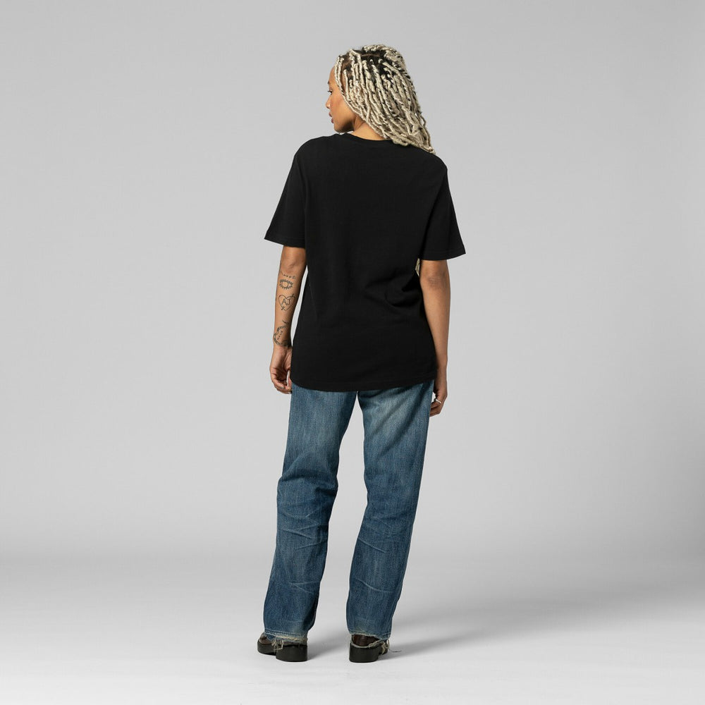 Tampa Bay Buccaneers Women's Team Dynamic Boyfriend T-Shirt Black - Mitchell & Ness