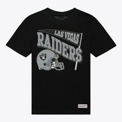 Las Vegas Raiders Women's Team Dynamic Boyfriend T-Shirt Black - Mitchell & Ness